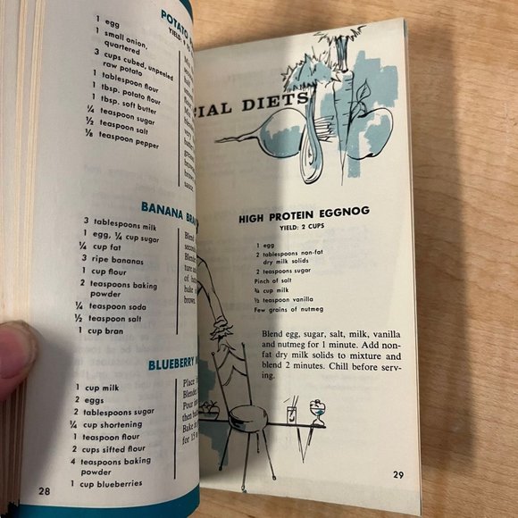 Vintage Kitchen Vintage 95s Gracious Living With Your Iona Blend Blender Recipe Book